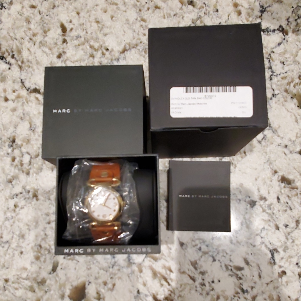 Marc By Marc Jacobs Small Molly Watch New In Box